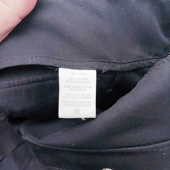 Michael Kors Black Zippered Front Pencil Skirt SZ6 - Picture 3 of 7